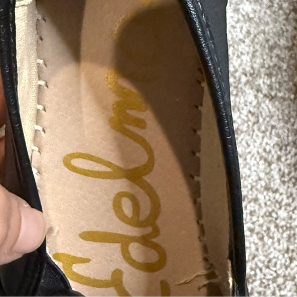 Sam Edelman Black Woven Leather Loafers - Picture 11 of 12